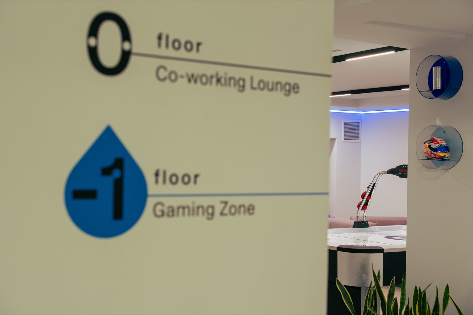 Floor sign